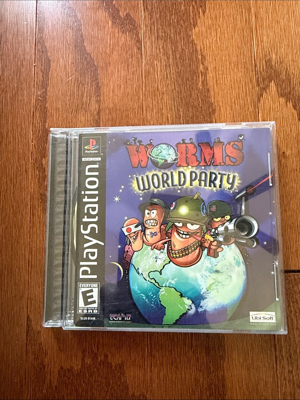 Worms World Party Sony PlayStation 1 PS1 2002 Complete with Manual